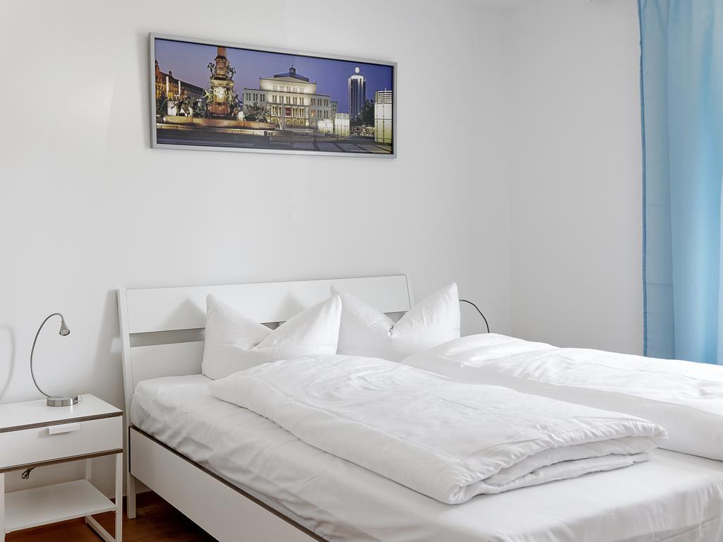 City Park Apartments - #11.02 - Luxus Apartment Mit Tiefgarage 莱比锡 客房 照片