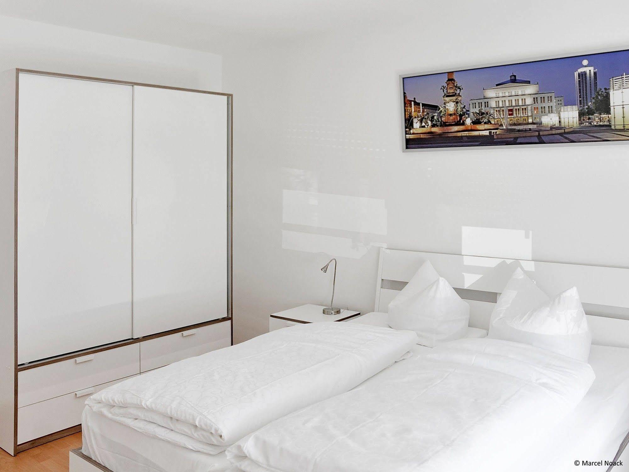 City Park Apartments - #11.02 - Luxus Apartment Mit Tiefgarage 莱比锡 外观 照片